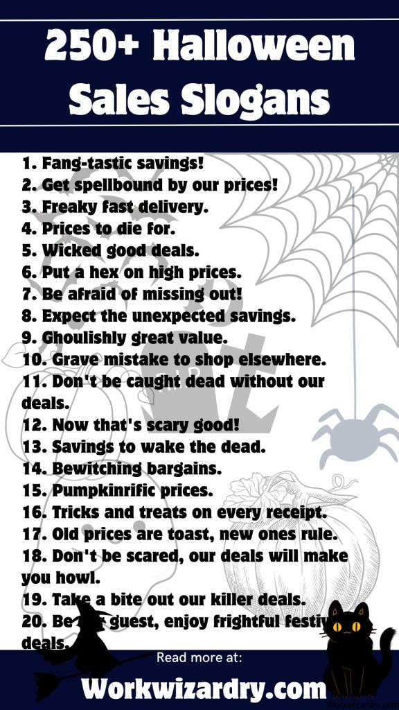 270 Halloween Sales Slogans That Sell Like Witchcraft in 2024 1 halloween-sales-slogans